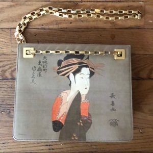 Icon Hand Painted Vintage Purse